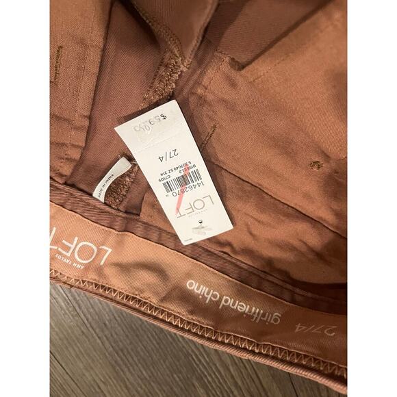 Ann Taylor Loft Chino Gorlfriend Pants - Picture 3 of 5